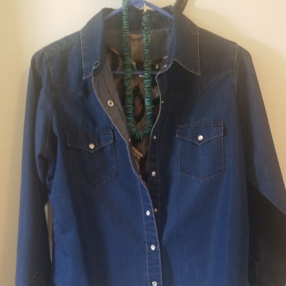 Wrangler denim shirt
